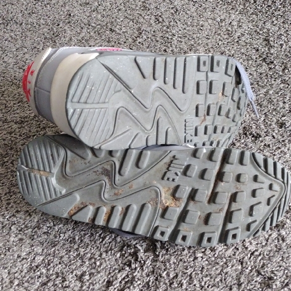 Nike Gray and Pink Athletic Shoes - Picture 3 of 9